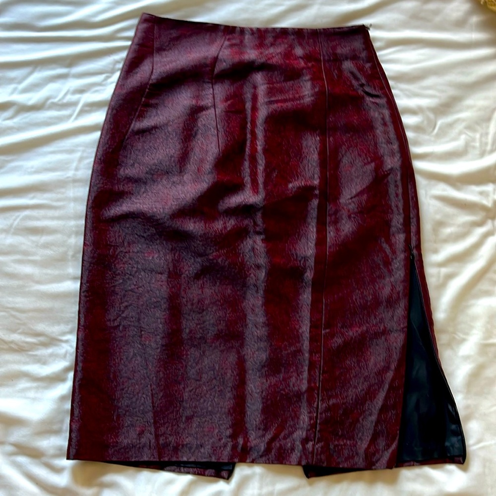 Vivienne Tam brocade skirt